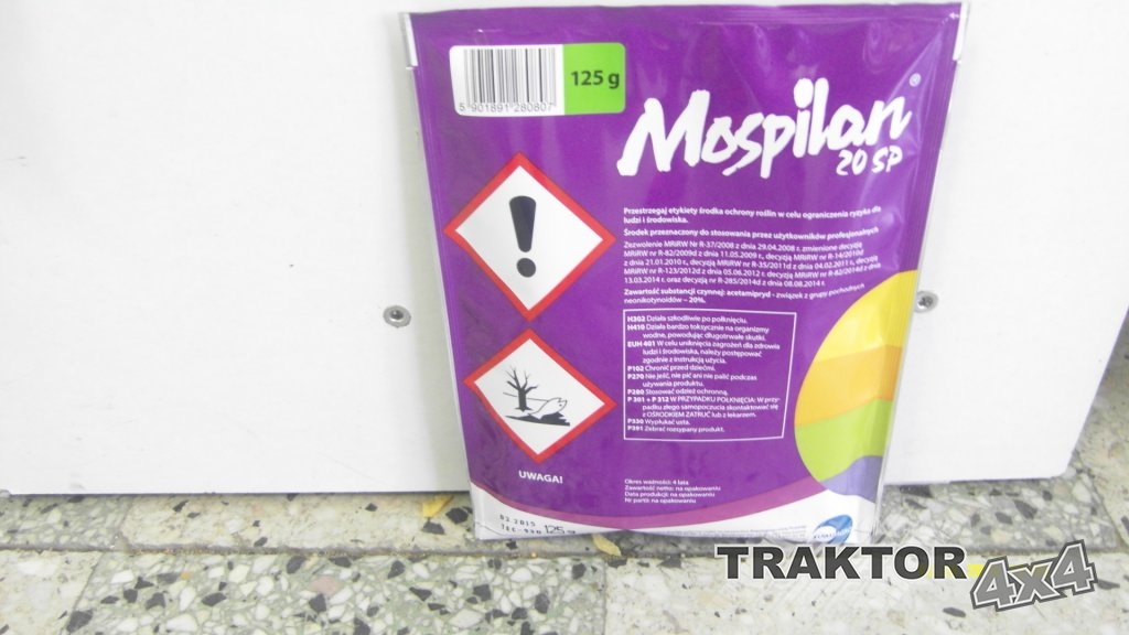 MOSPILAN 20SP 125G na mszyce stonkę i insekty